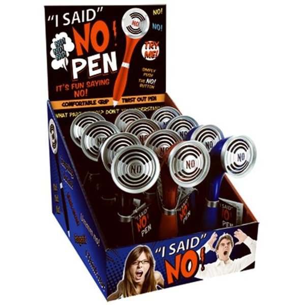 D.M. Merchandising D.M. Merchandising NO-PEN No Pen Say It Loud & Proud With The Press Of A Button; Pack Of 12 202926